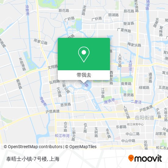 泰晤士小镇-7号楼地图