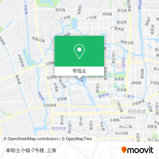 泰晤士小镇-7号楼地图