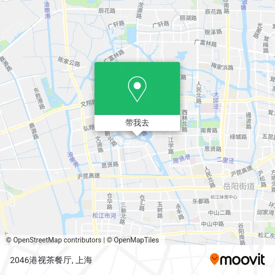2046港视茶餐厅地图