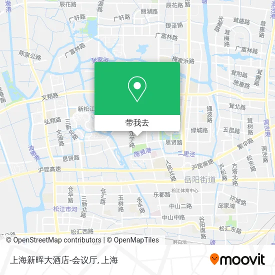 上海新晖大酒店-会议厅地图