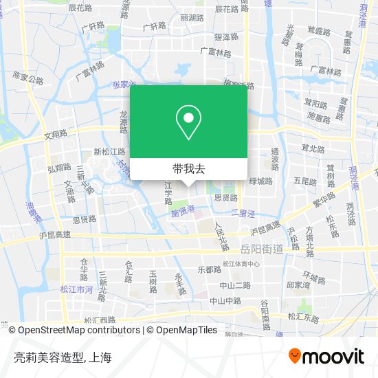 亮莉美容造型地图