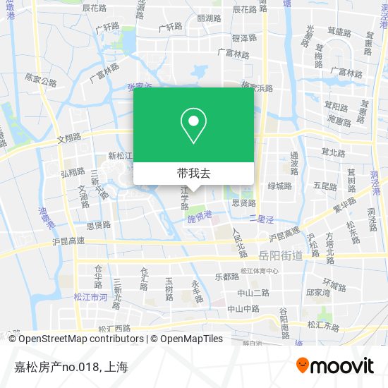 嘉松房产no.018地图