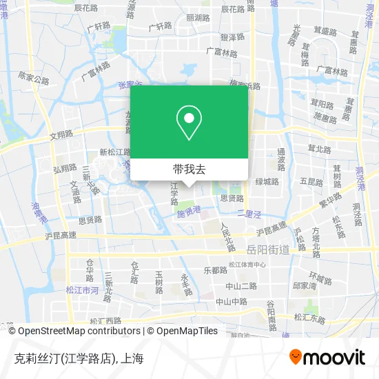 克莉丝汀(江学路店)地图