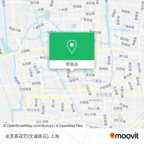 金芙蓉花艺(文诚路店)地图