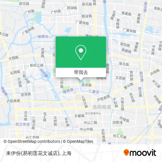 来伊份(易初莲花文诚店)地图