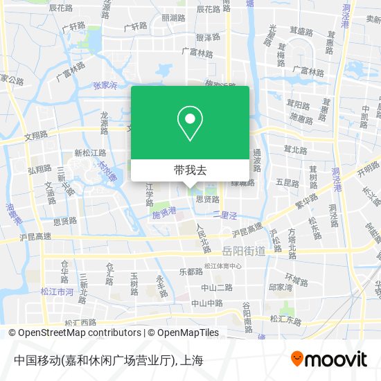 中国移动(嘉和休闲广场营业厅)地图