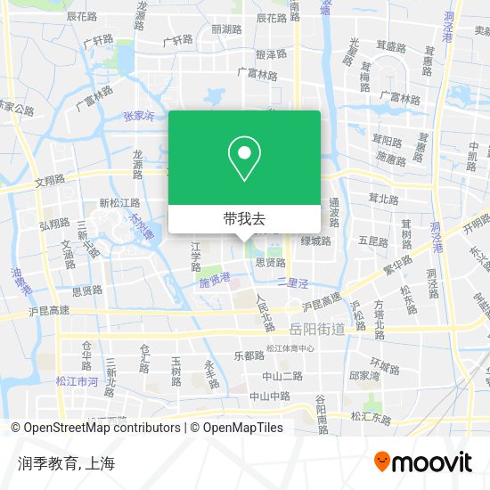 润季教育地图