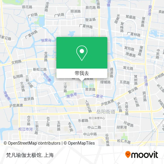 梵凡瑜伽太极馆地图