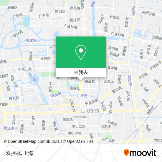 双拥林地图