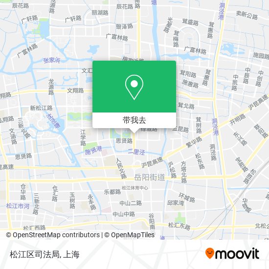 松江区司法局地图