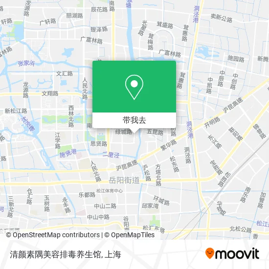 清颜素隅美容排毒养生馆地图