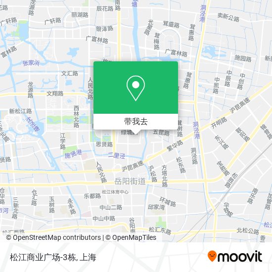 松江商业广场-3栋地图