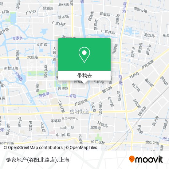 链家地产(谷阳北路店)地图