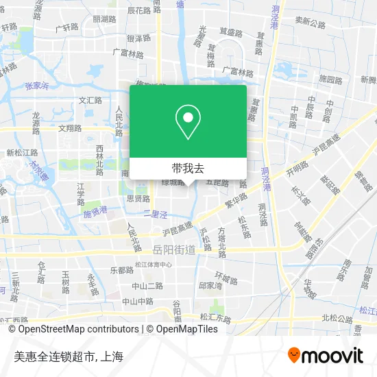 美惠全连锁超市地图