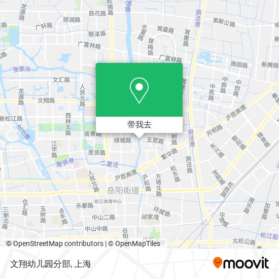 文翔幼儿园分部地图