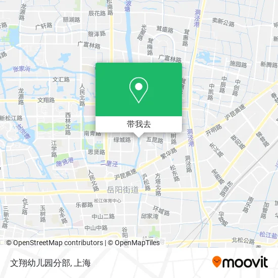 文翔幼儿园分部地图