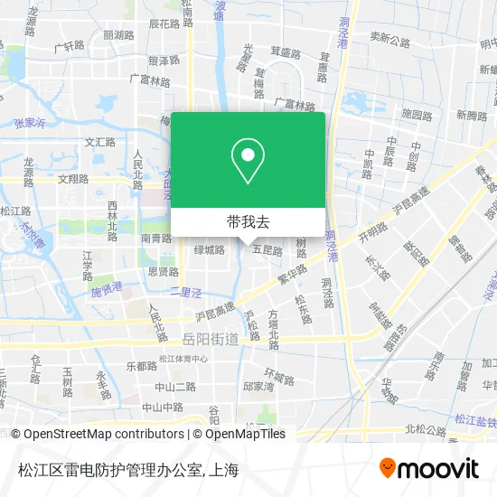 松江区雷电防护管理办公室地图