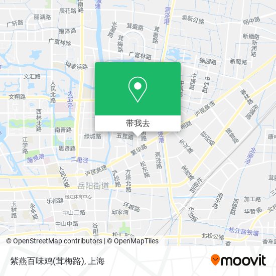 紫燕百味鸡(茸梅路)地图