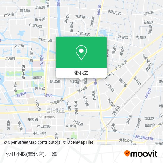 沙县小吃(茸北店)地图