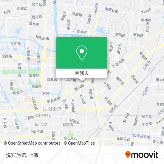 悦宾旅馆地图