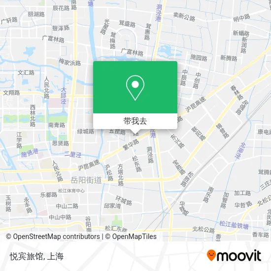 悦宾旅馆地图