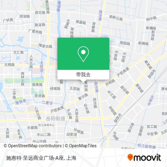 施惠特·呈远商业广场-A座地图