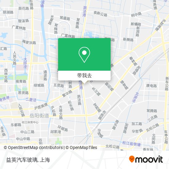 益英汽车玻璃地图