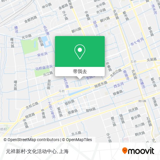 元祥新村-文化活动中心地图