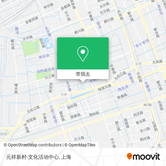 元祥新村-文化活动中心地图