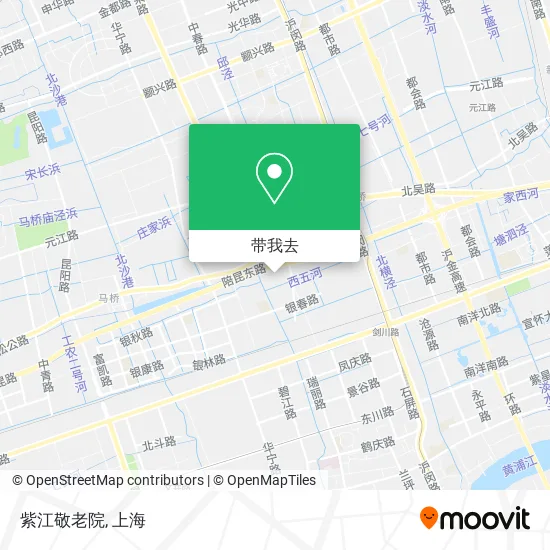 紫江敬老院地图