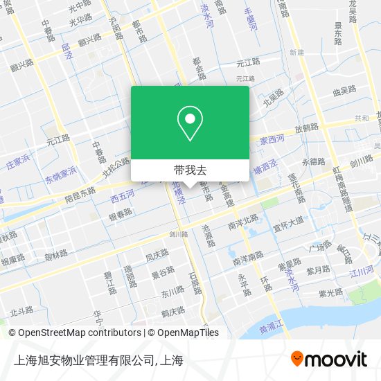上海旭安物业管理有限公司地图