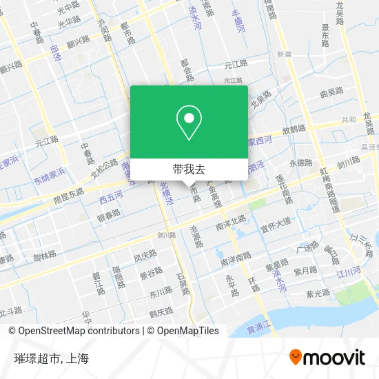 璀璟超市地图