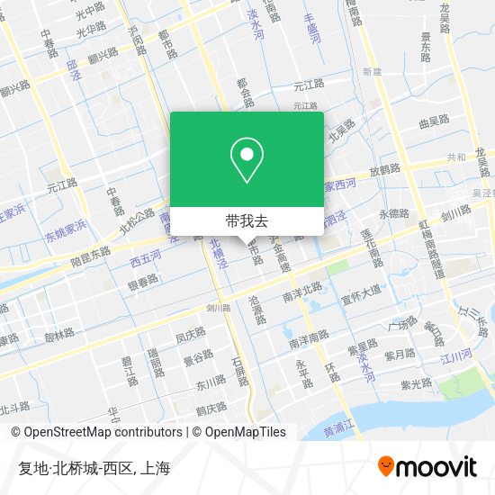 复地·北桥城-西区地图