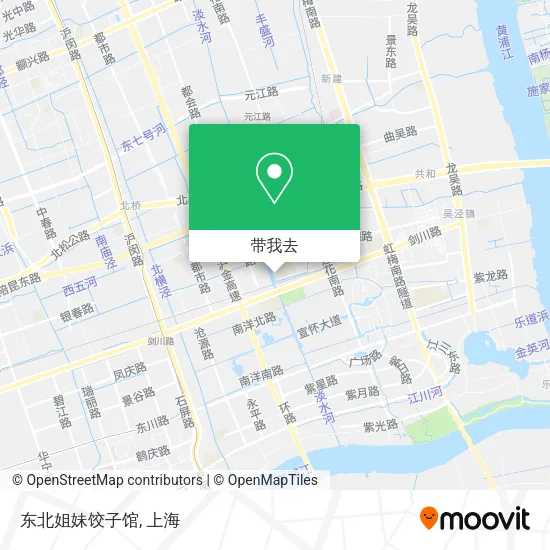 东北姐妹饺子馆地图