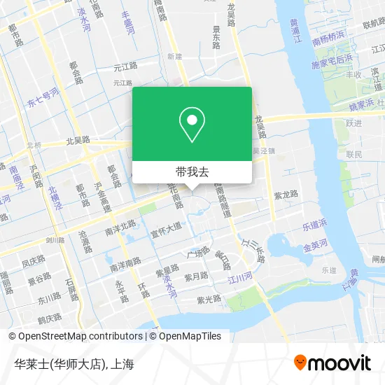 华莱士(华师大店)地图