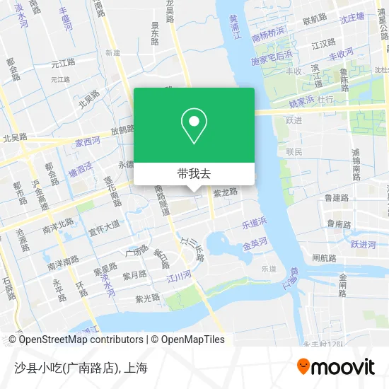 沙县小吃(广南路店)地图