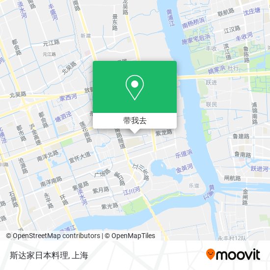 斯达家日本料理地图