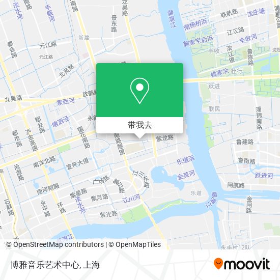 博雅音乐艺术中心地图