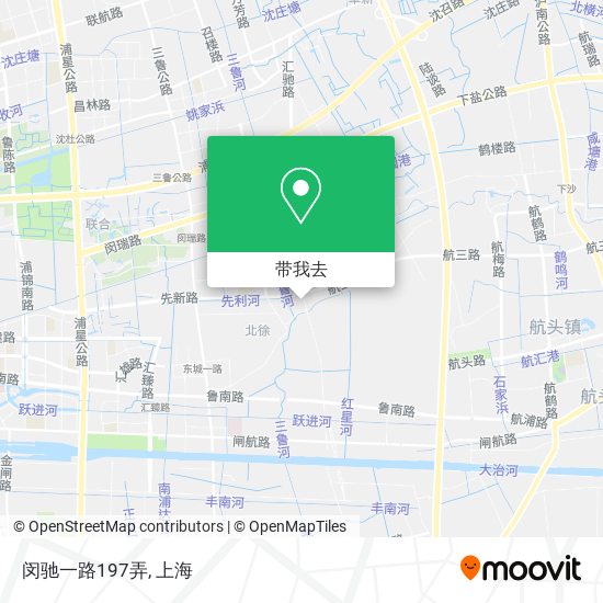 闵驰一路197弄地图
