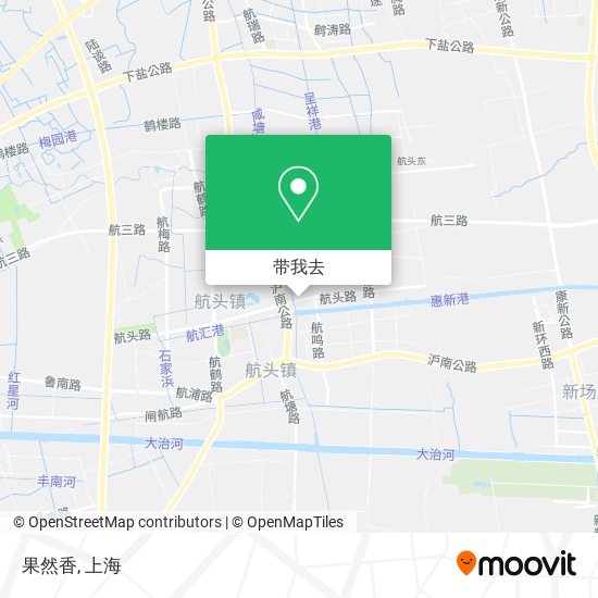 果然香地图