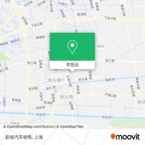 蔚俊汽车销售地图