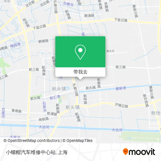 小螺帽汽车维修中心站地图