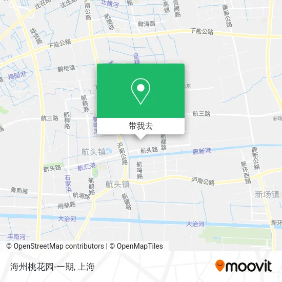 海州桃花园-一期地图