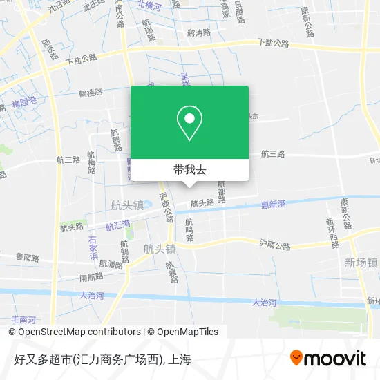 好又多超市(汇力商务广场西)地图