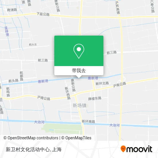 新卫村文化活动中心地图