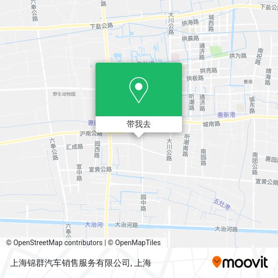 上海锦群汽车销售服务有限公司地图