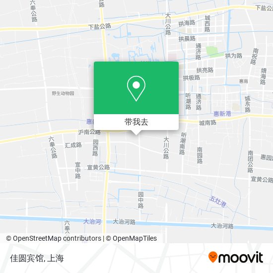 佳圆宾馆地图