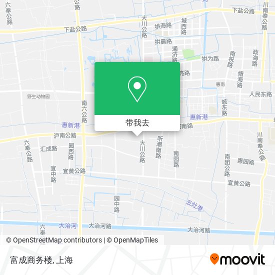 富成商务楼地图