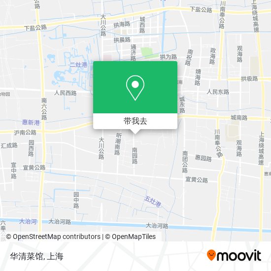 华清菜馆地图