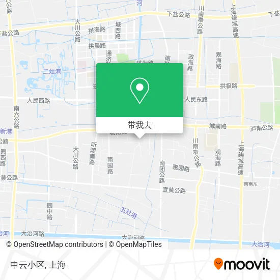 申云小区地图